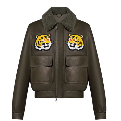 louis vuitton tiger jacket|louis vuitton jacket with pouches.